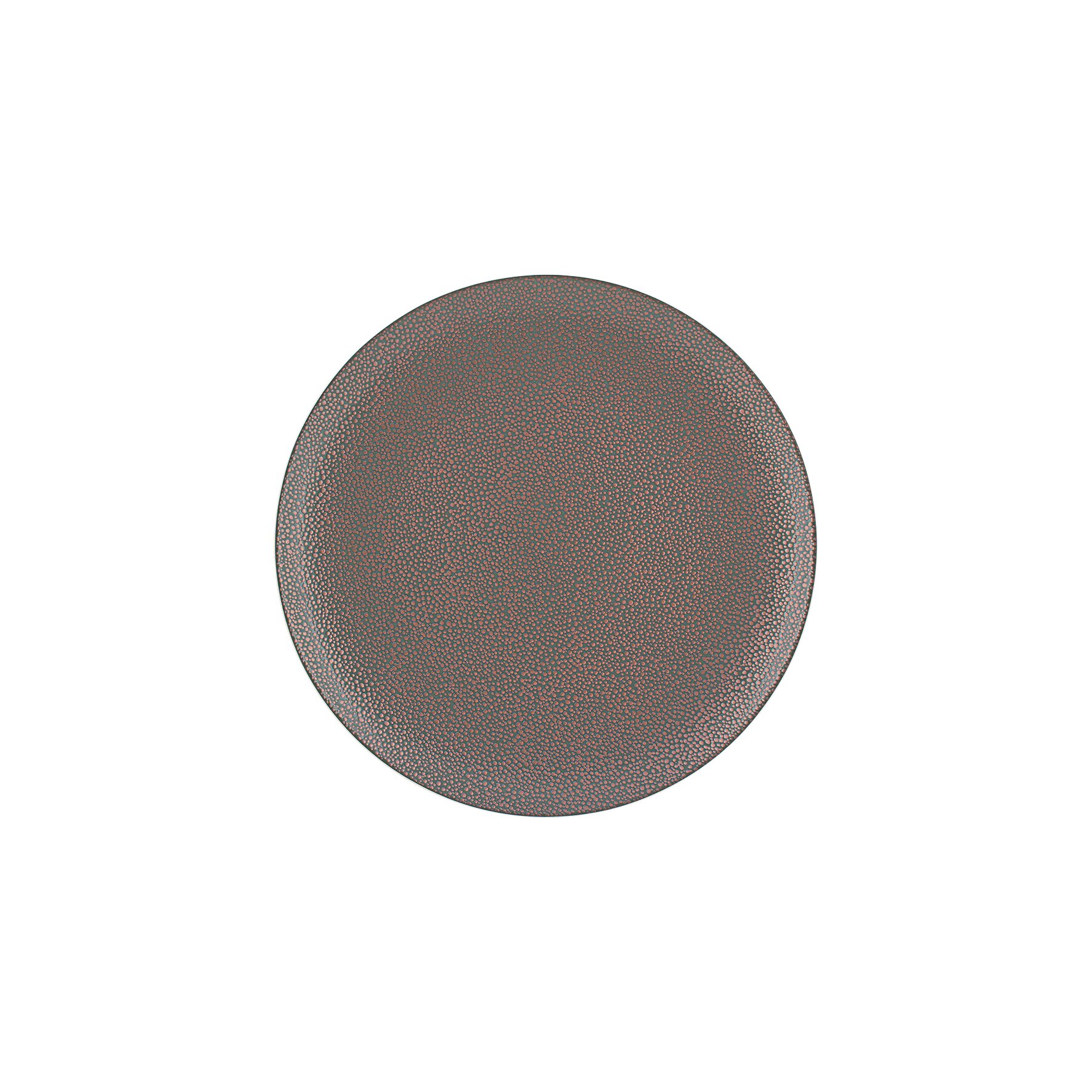 Pearls, Coupteller flach rund ø 209 mm metallic copper